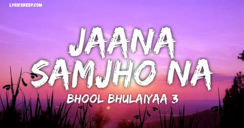 Jaana Samjho Na Lyrics – Bhool Bhulaiyaa 3 | Aditya Rikhari | Tulsi Kumar