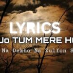 Dekho Na Dekho Na Zulfon Se Song Lyrics – Anuv Jain
